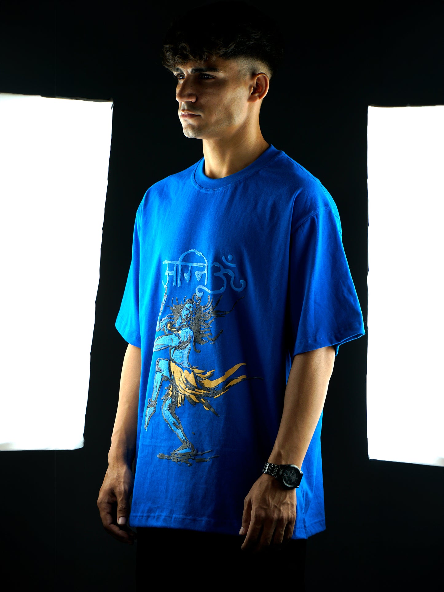 SHIVA TSHIRT IN BLUE