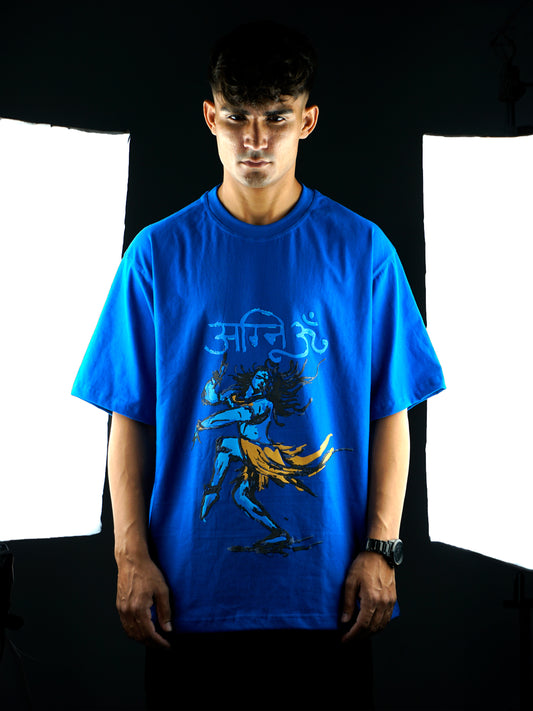 SHIVA TSHIRT IN BLUE